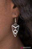 Paparazzi "Love Your Tribe - White" earring Paparazzi Jewelry