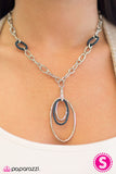 Paparazzi "Low and Behold- Blue" necklace Paparazzi Jewelry