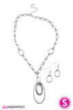 Paparazzi "Low and Behold- Silver" necklace Paparazzi Jewelry