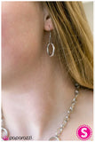 Paparazzi "Low and Behold- Silver" necklace Paparazzi Jewelry