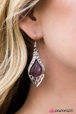 Paparazzi "Loyal Royal - Purple" earring Paparazzi Jewelry