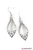 Paparazzi "Loyal Royal - White" earring Paparazzi Jewelry