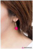 Paparazzi "Luck Be A Lady - Pink" necklace Paparazzi Jewelry