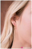 Paparazzi "Lucky in Love" Gold Necklace & Earring Set Paparazzi Jewelry
