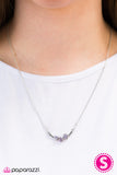 Paparazzi "Lucky Stars" Purple Necklace & Earring Set Paparazzi Jewelry