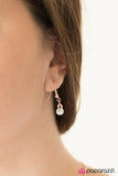 Paparazzi "Lucky Stars" Rose Gold Necklace & Earring Set Paparazzi Jewelry