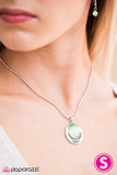 Paparazzi "Lunar Eclipse - Green" necklace Paparazzi Jewelry