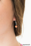 Paparazzi "Lunar Eclipse - Orange" necklace Paparazzi Jewelry