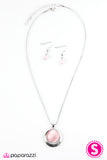Paparazzi "Lunar Eclipse" Pink Necklace & Earring Set Paparazzi Jewelry