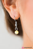 Paparazzi "Lunar Eclipse - Yellow" necklace Paparazzi Jewelry