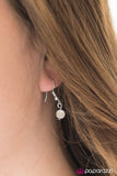 Paparazzi "Lunar Luminosity" White Necklace & Earring Set Paparazzi Jewelry
