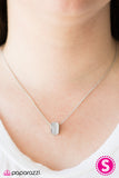Paparazzi "Lunar Luminosity" White Necklace & Earring Set Paparazzi Jewelry