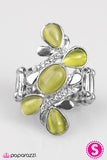 Paparazzi "LUSTER For Life" Green Ring Paparazzi Jewelry