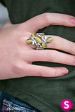 Paparazzi "LUSTER For Life" Green Ring Paparazzi Jewelry
