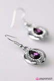 Paparazzi "Luxe and Lush" Purple Earrings Paparazzi Jewelry