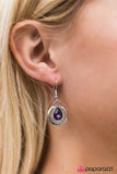 Paparazzi "Luxe and Lush" Purple Earrings Paparazzi Jewelry