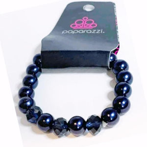 Paparazzi "Really Resplendent" FASHION FIX EXCLUSIVE Blue Bracelet Paparazzi Jewelry