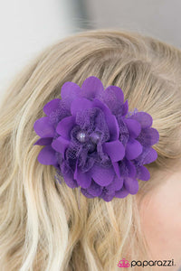 Paparazzi "MADAME Hatter" Purple Hair Clip Paparazzi Jewelry
