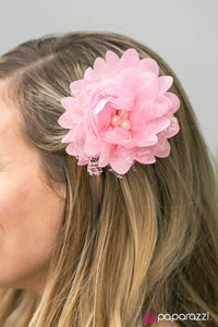 Paparazzi "MADAME Hatter" Pink Hair Clip Paparazzi Jewelry