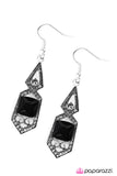 Paparazzi "Made For The Stage" Black Earrings Paparazzi Jewelry