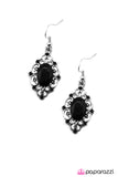 Paparazzi "Made of Money" Black Earrings Paparazzi Jewelry