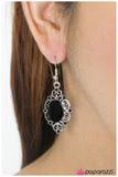 Paparazzi "Made of Money" Black Earrings Paparazzi Jewelry