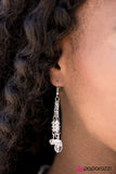 Paparazzi "Magic In The Air - White" earring Paparazzi Jewelry