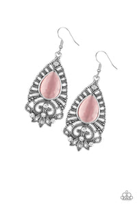 Paparazzi "Majestically Malibu" Pink Earrings Paparazzi Jewelry