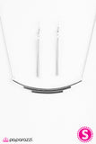 Paparazzi "Majestic Mesas - Silver" necklace Paparazzi Jewelry