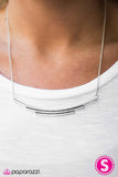 Paparazzi "Majestic Mesas - Silver" necklace Paparazzi Jewelry
