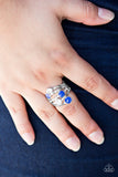 Paparazzi "Make A Splash!" Blue Ring Paparazzi Jewelry