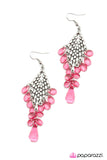 Paparazzi "Make A Splash" Pink Earrings Paparazzi Jewelry