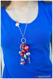 Paparazzi "Make A Wish!" Red Necklace & Earring Set Paparazzi Jewelry