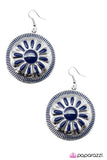 Paparazzi "Make It Shine- Blue" earring Paparazzi Jewelry