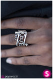 Paparazzi "Make Me Sway" Black Ring Paparazzi Jewelry