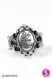Paparazzi "Make Today Count" Black Ring Paparazzi Jewelry