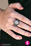 Paparazzi "Make Today Count" Black Ring Paparazzi Jewelry