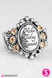Paparazzi "Make Today Count" Brown Ring Paparazzi Jewelry