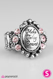 Paparazzi "Make Today Count" Pink Ring Paparazzi Jewelry