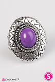 Paparazzi "Make Your Own Sunshine - Purple" ring Paparazzi Jewelry