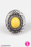 Paparazzi "Make Your Own Sunshine - Yellow" ring Paparazzi Jewelry