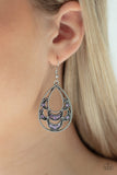 Paparazzi "Malibu Macrame" Purple Earrings Paparazzi Jewelry