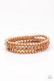 Paparazzi "Malibu Muse" Brown Bracelet Paparazzi Jewelry