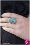 Paparazzi "Mamas Gonna Buy You A Diamond Ring" Blue Ring Paparazzi Jewelry