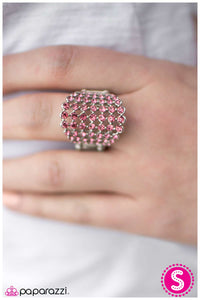 Paparazzi "Mamas Gonna Buy You A Diamond Ring" Pink Ring Paparazzi Jewelry