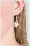 Paparazzi "Many Moons Ago" Silver Necklace & Earring Set Paparazzi Jewelry