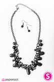 Paparazzi "Mardi Gras Gala - Black" necklace Paparazzi Jewelry