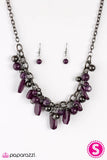 Paparazzi "Mardi Gras Gala - Purple" necklace Paparazzi Jewelry