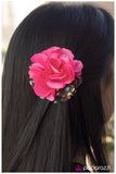 Paparazzi "Mardi Gras - Pink" hair clip Paparazzi Jewelry