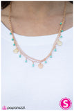 Paparazzi "Marina Bay" Blue Necklace & Earring Set Paparazzi Jewelry